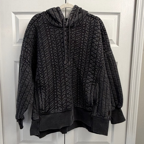 Free People FP Movement Sprint to the Finish Quilted Hoodie NWT Small - Picture 4 of 6